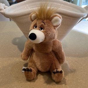 Vtg Three Bears Warner Bros Looney Tunes Junior Bear Stuffed Animal 1995 Sleepy